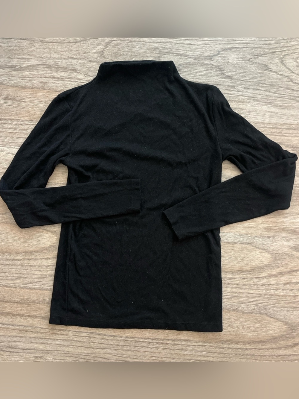Women’s Size Small Zara Black Long-Sleeve Women's Tee